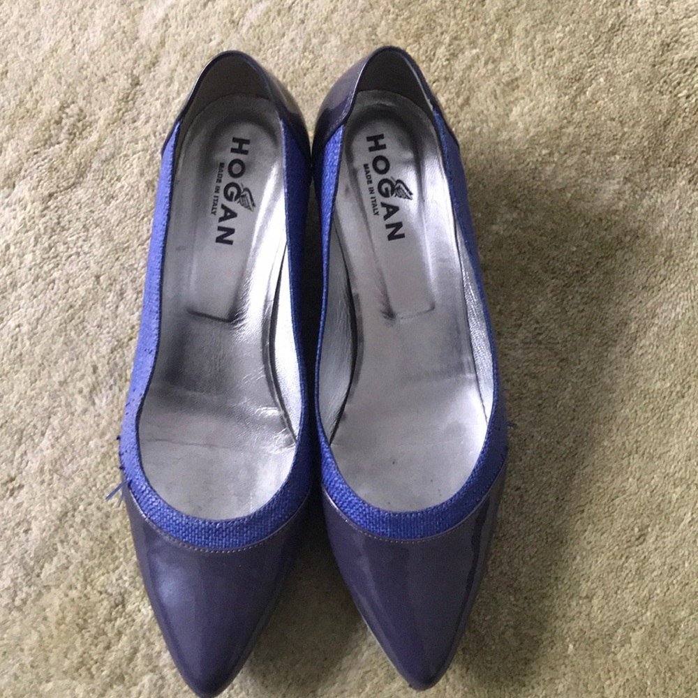 Hogan Wedge Pumps Italian Size 38.5